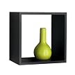 Large Wall Cube - Black (9.75")