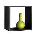 Large Wall Cube - Black (9.75")