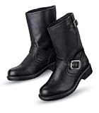 engineer pull-on boots
