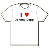 I Heart Love Johnny Depp T-Shirt