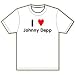 I Heart/Love Johnny Depp T-Shirt