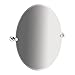 Gatco Latitude II Frameless Oval Mirror, 26.5