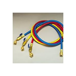 Yellow Jacket 29983 36" Plus II Compact Ball Valve Hose Set