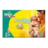 Pampers Swaddlers Jumbo Pack Diapers Size 2 12-18 lbs