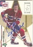 Larry Robinson, Montreal Canadiens, 2004 Parkhurst Original 6 Autographed Card