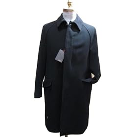 OverCoat - TopCoat Ryan 38 inch three button single breasted coat center-vent Full-length Dress Overcoat Men's Coat