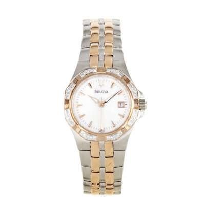 Bulova Womens 98R133 Mother Bracelet Watch