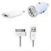 ORIGINAL xubix 3 in 1 Zubeh�r SET Mini Power Ladeger�t Ladekabel USB Netzteil + USB Datenkabel + KFZ Adapter f�r: iPhone 4S / 4GS / 4/ 4G / 3G / 3GS , iPod nano / touch/ classic