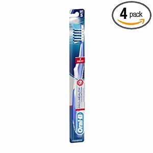 Oral-B Pro-Health CrossAction 7 Toothbrush Soft Bristles, (Pack of 4) Oral-B Pro-Health CrossAction 7 Toothbrush Soft Bristles, (Pack of 4)