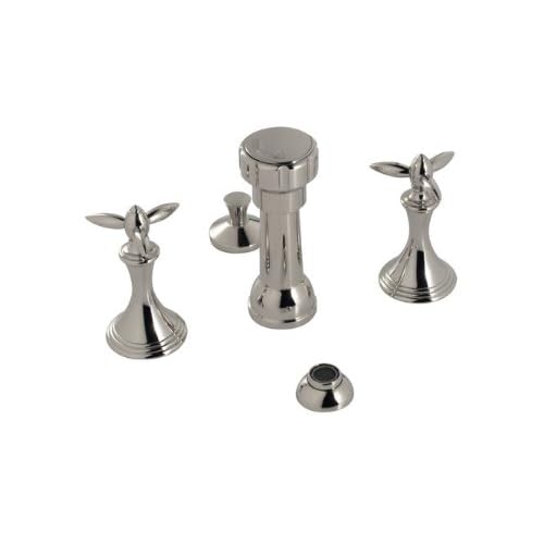 Santec Toilets Bidets 2570XA Bidet Widespread W Xa Handles Bright Pewler