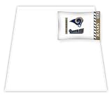 Best Quality Micro Fiber Sheet Set - St. Louis Rams NFL /Color White Size Twin