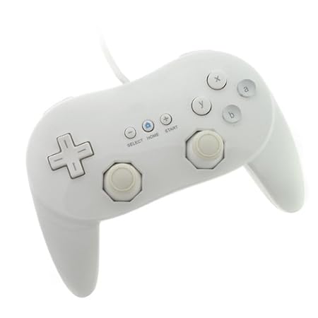 GTMax Wii Classic controller PRO version -White [Electronics]