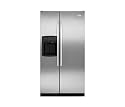 Whirlpool Gold Stainless Steel Side-By-Side Counter Depth Refrigerator