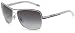 Ralph by Ralph Lauren Women's 0RA4057 Aviator Sunglasses,Black White Frame/Grey Gradient Lens,one size