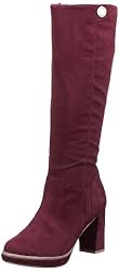 s.Oliver Casual 5-5-25503-29, Damen Fashion Stiefel, Rot (BORDEAUX 549), EU 38