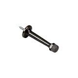 Baldwin 4050.150 Base Mounted Door Bumper, Satin Nickel