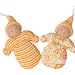 Under the Nile Organic Cotton Gnomes - Tropical Print - Set of 2