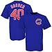 Majestic Chicago Cubs #40 Rich Harden Youth Royal Blue Player T-shirt (Medium)