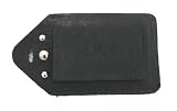 Auburn Leather 41-8224-100 True Freedom Collection Black Studded Luggage Tag