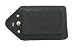 Auburn Leather 41-8224-100 True Freedom Collection Black Studded Luggage Tag