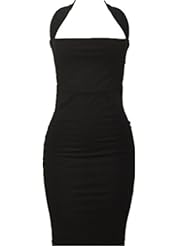 Acrylic Halter Sleeveless Bodycon Dress/Club Dress/Party Dress 
