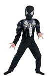 Boys' Spider-Man Muscle Costume - Black