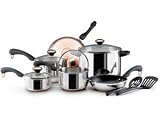 Paula Deen Stainless Steel 12 Piece Cookware Set