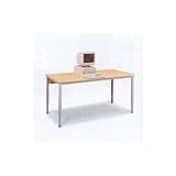 Fleetwood 27.3305xx Short Computer Table with Flip Top Wire Management and Adjustable Height