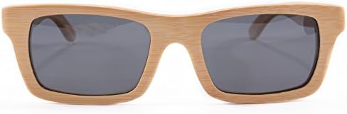 Handmade Bamboo Sunglasses for men Wood Frame Eyeglasses Wooden Sunglasses with Case - Z6033