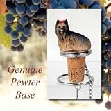 Yorkshire Terrier Wine Bottle Stopper DTB04 Yorkshire Terrier Wine Bottle Stopper DTB04