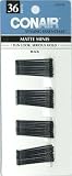 Conair Matte Minis Black Bobby Pins (3-Pack)