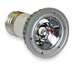 LumaPro 3CRD9 LED Lamp, White, JDR, 120 Volt