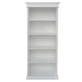 Simply Shabby Chic&reg; 5-Shelf Bookcase - White