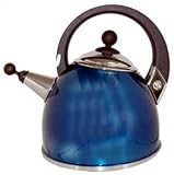 Kuhn Rikon Whistling kettle - blue magic