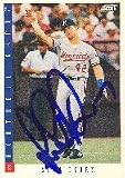 Sean Berry, Montreal Expos, 1993 Score Autographed Card