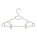 Swivel Hangers with Dress Notch and Clips - 18 Pack