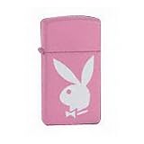 New Officially Licensed Playboy Pink Slim Zippo Lighter