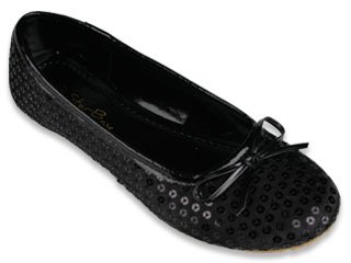 Womens Sequins Ballerina