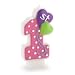 Girl's 1st Birthday Molded Candle Party Supplies