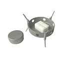 Vargo Outdoors Titanium Triad XE Alcohol/Fuel Tab Stove