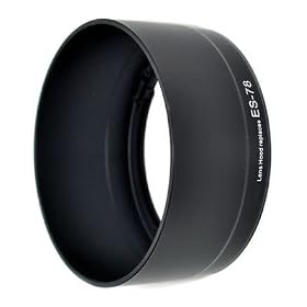 Maxsima - Compatible ES-78 lens hood for Canon EF 50mm f / 1.2L USM By Maximfoto Supplies