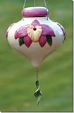 Bird Brain Ceramic LeFleur Orchid Hummingbird Feeder
