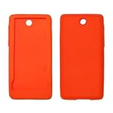 Orange Soft Silicone Gel Skin Cover Case for HTC Touch Diamond 2 [Accessory ....