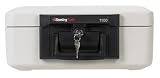 SentrySafe 1100 1/2 Hour FIRE-SAFE Chest, 0.18 Cubic Feet, Dove Gray