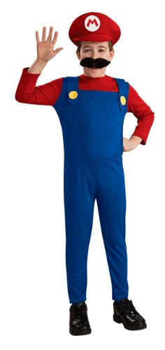 Standard Kids Mario Costume - Child Medium