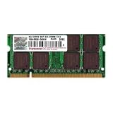 Transcend Arbeitsspeicher 2GB DDR2 667MHz PC2-5300 CL5 SO-DIMM (200-PIN, f�r Notebooks)von "Transcend"