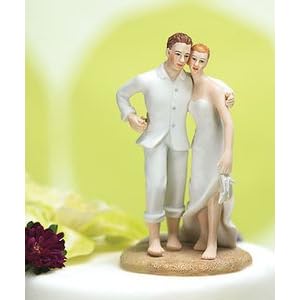 Click to buy Maine Wedding Venues: Beach Bride and Groom Cake Topper from Amazon!