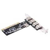 4+1 Port USB 2.0 PCI Desktop Card - VIA Chip Set