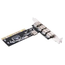 HDE&reg; 4+1 Port USB 2.0 PCI Desktop Card - VIA Chip Set