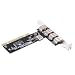 Electronics : 4+1PORT USB 2.0 Pci Desktop Card -via Chip Set